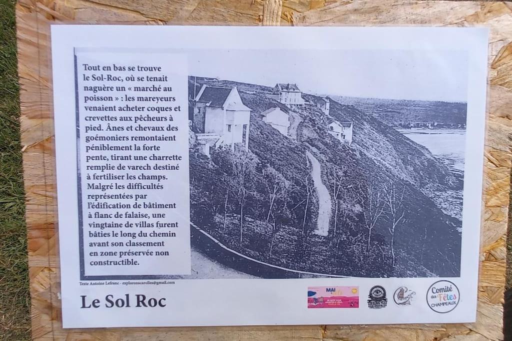 Maison Vue Sur Le Mont Saint Michel Et Sa Baie Champeaux 外观 照片